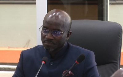 Me Saliou DIEYE, Président de l&rsquo;Ordre National des Experts du Sénégal (ONES), a prononcé un discours de remerciement