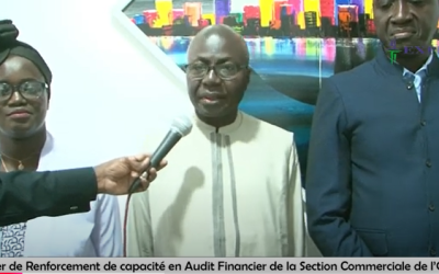 Atelier audit commercial et financier : Me Alassane SECK ancien pdt de la section commerciale